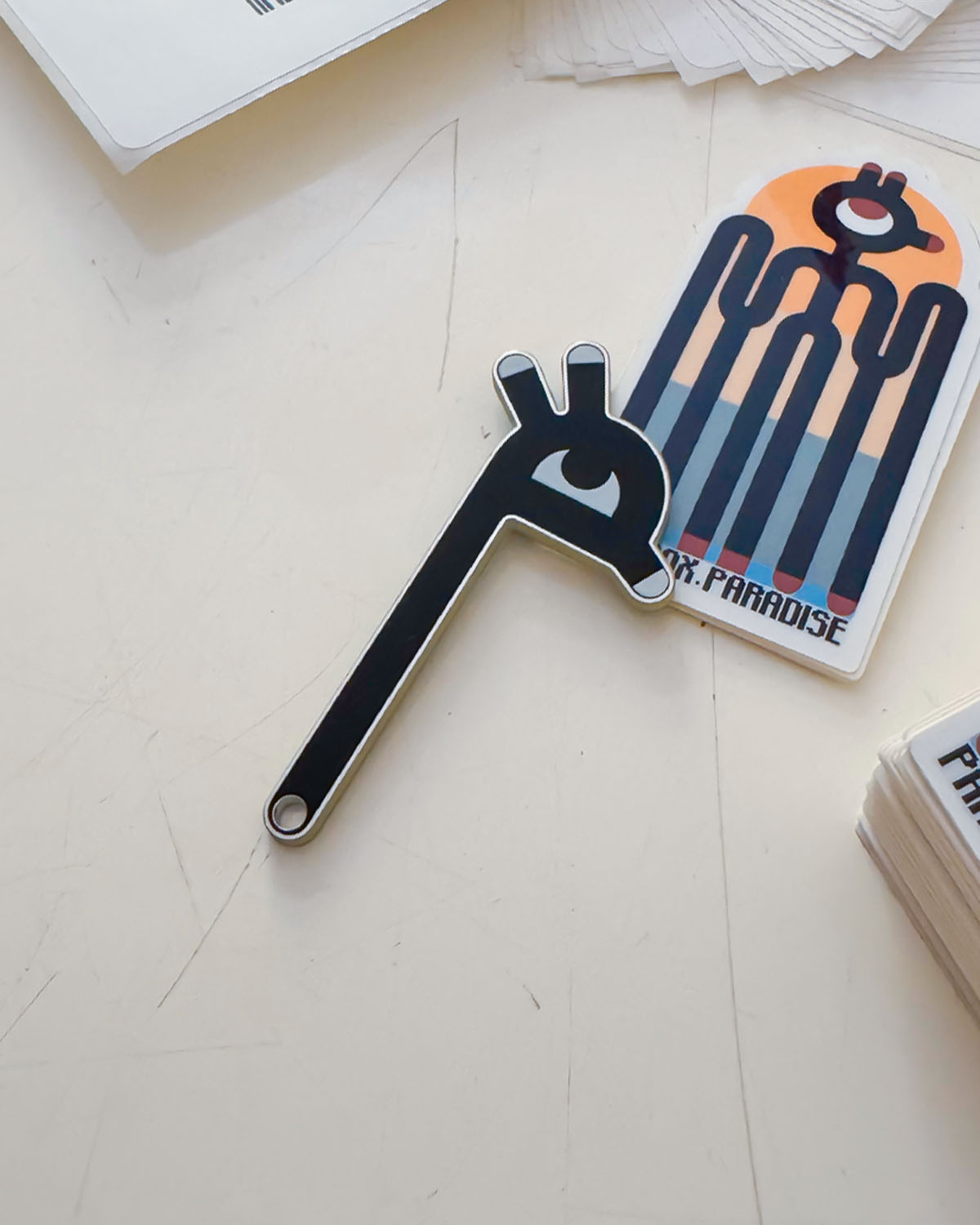 Mini P_Keychain