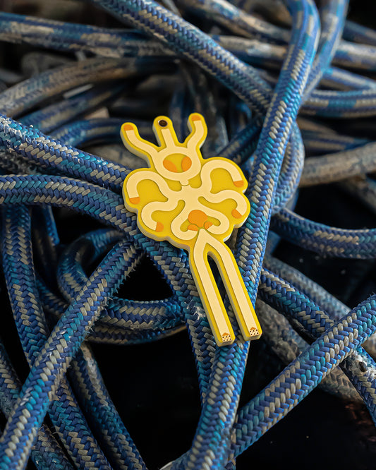 golden mantis keychain